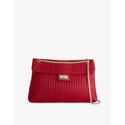 Reselfridges Womens Chanel Maxi Bijoux Flap Red