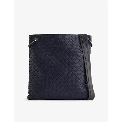 Reselfridges Womens  Pre-loved Bottega Veneta Intrecciato Nappa-leather Cross-body Bag
