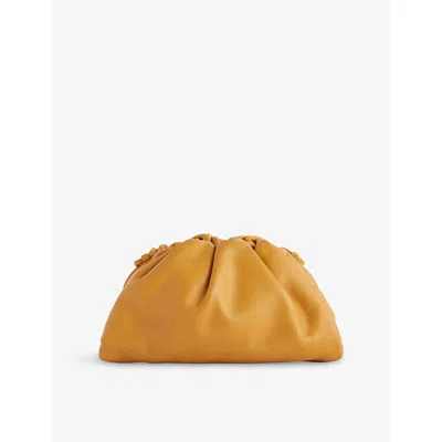 Reselfridges Womens  Pre-loved Bottega Veneta Leather Pouch In Brown
