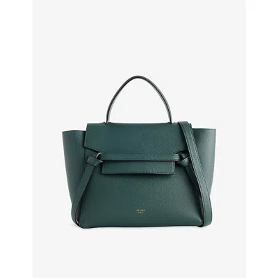 Reselfridges Womens  Pre-loved Celine Micro Belt Bag In Green