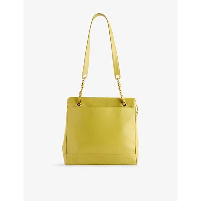 Reselfridges Womens  Pre-loved Chanel Leather Shoulder Bag