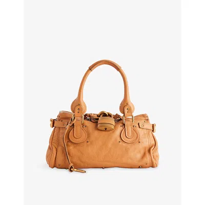 Reselfridges Womens  Pre-loved Chloé Paddington Leather Shoulder Bag In Brown