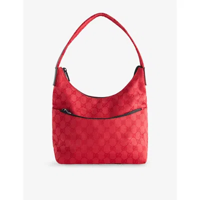 Reselfridges Womens  Pre-loved Gucci Gg Shoulder Bag In Red