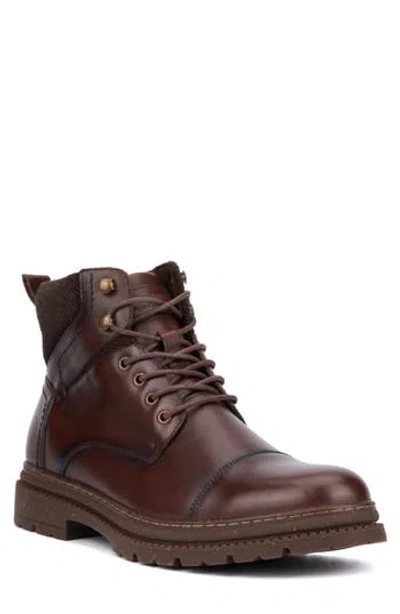 Reserve Footwear Glenn Lace-up Boot In Coffee