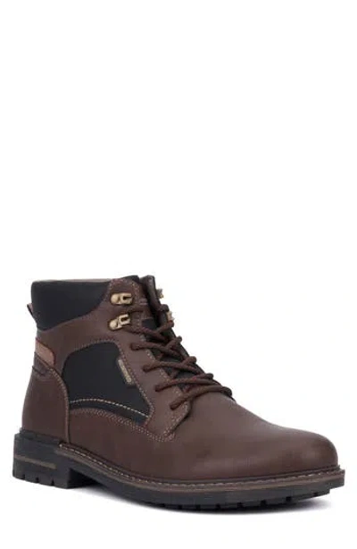 Reserve Footwear Lloyd Lace-up Boot In Brown