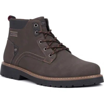 Reserve Footwear Neal Lace-up Boot In Brown