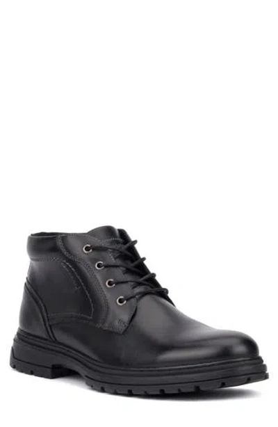 Reserve Footwear Ulysses Lug Sole Boot In Black