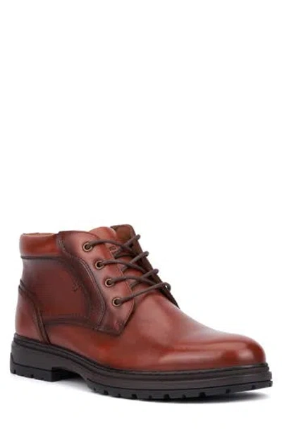 Reserve Footwear Ulysses Lug Sole Boot In Brown