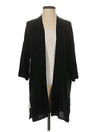 Pre-owned Reserved Cardigan Sweater In Black