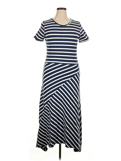Pre-owned Reserved Casual Dress In Blue