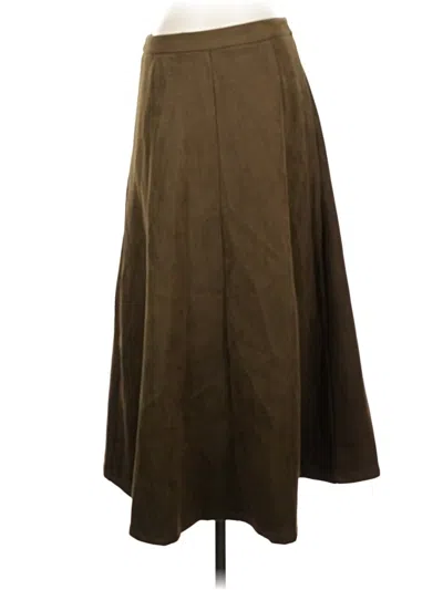 Pre-owned Reserved Casual Skirt In Brown