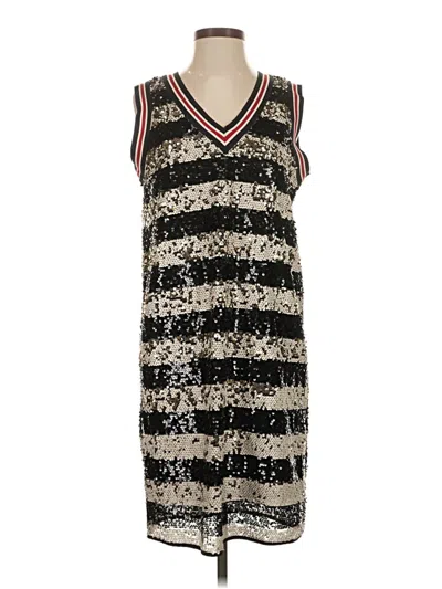 Pre-owned Reserved Cocktail Dress In Silver