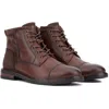 Reserved Footwear Axel Mens Zipper Faux Leather Chukka Boots In Brown