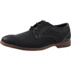 Reserved Footwear Bertrand Mens Two Tone Man Made Oxfords In Black