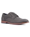 Reserved Footwear Men's Asher Oxford Casual Shoe In Charcoal