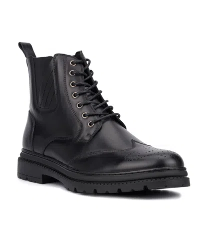 Reserved Footwear Men's Devon Ankle Boots In Black