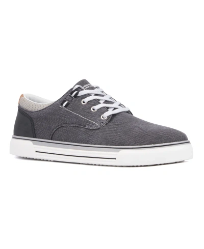 Reserved Footwear Men's New York Mason Low Top Sneakers In Black