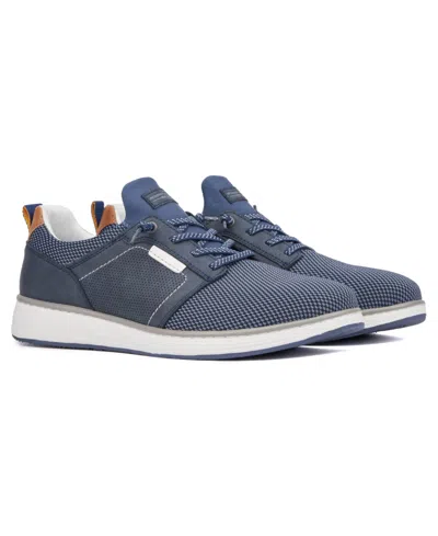 Reserved Footwear Men's New York Maxon Low Top Sneakers In Navy