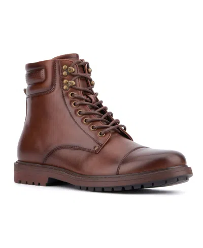 Reserved Footwear Men's Wyatt Dress Boots In Cognac