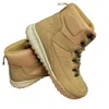 Reserved Footwear New York Men's Faux Leather Lace-up Boot In Wheat In Brown