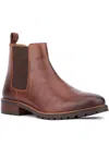 RESERVED FOOTWEAR THEO MENS LEATHER ANKLE CHELSEA BOOTS