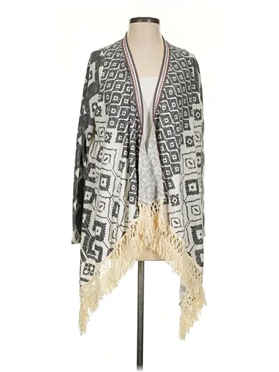 Pre-owned Reserved Kimono In Gray