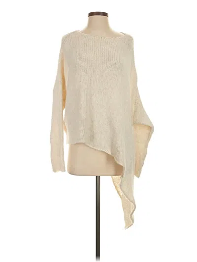 Pre-owned Reserved Poncho In Ivory