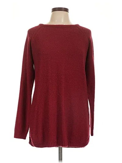 Pre-owned Reserved Pullover Sweater In Burgundy