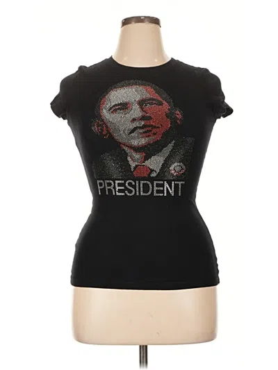 Pre-owned Reserved Sleeveless T-shirt In Black