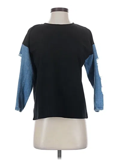 Pre-owned Reserved Sweatshirt In Black