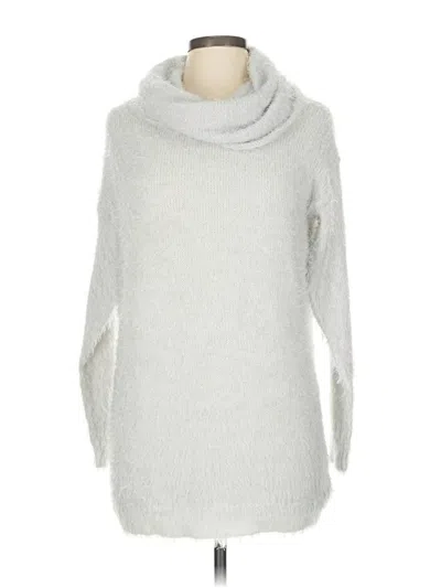 Pre-owned Reserved Turtleneck Sweater In Silver