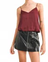 Reset By Jane Amore Love Tank In Wine