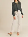Reset By Jane Azalea Top In Black