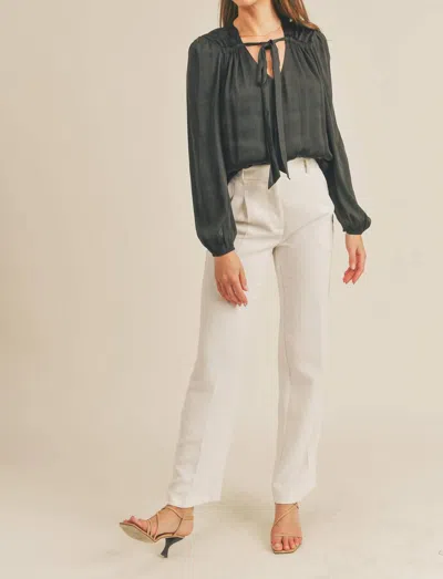 Reset By Jane Azalea Top In Black
