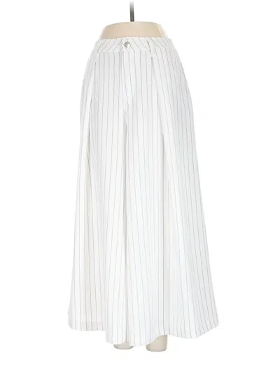 Pre-owned Reset By Jane Casual Pants In White