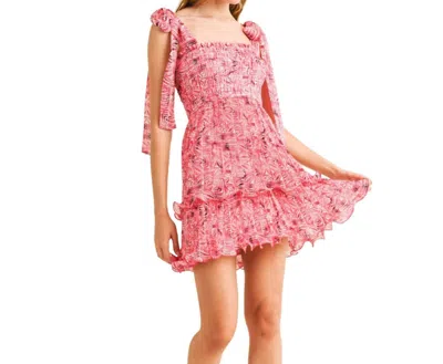 Reset By Jane Giana Dress In Magenta In Pink