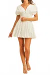 Reset By Jane Hannah Dress In White In White