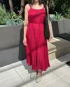 Reset By Jane Joanne Dress In Lipstick Red In Red