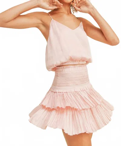 Reset By Jane Liana Mini Skirt In Pink