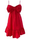 Reset By Jane Miko Dress In Scarlet Red In Red