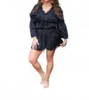 Reset By Jane Valerie Top In Black In Black