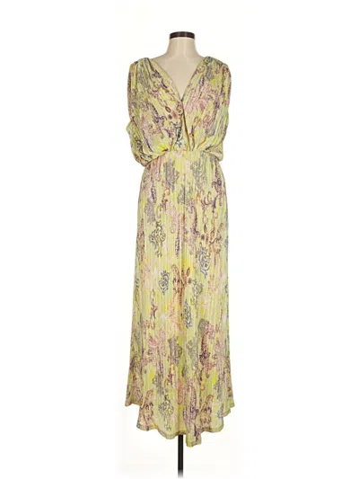Pre-owned Reset Casual Dress In Yellow
