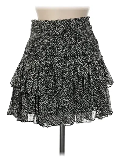 Pre-owned Reset Casual Skirt In Black
