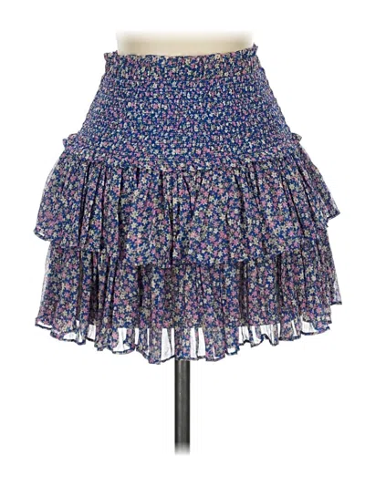 Pre-owned Reset Casual Skirt In Blue