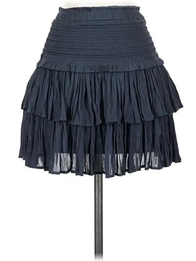 Pre-owned Reset Casual Skirt In Blue