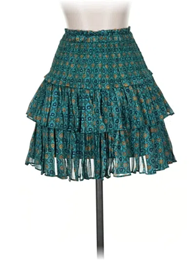 Pre-owned Reset Casual Skirt In Green