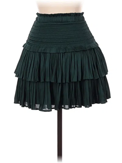 Pre-owned Reset Casual Skirt In Green