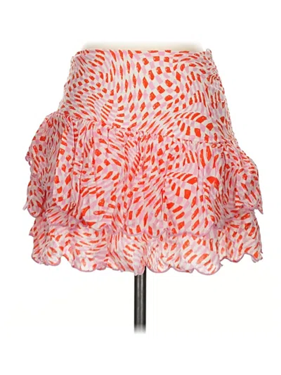 Pre-owned Reset Casual Skirt In Orange