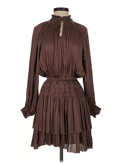 Pre-owned Reset Cocktail Dress In Brown