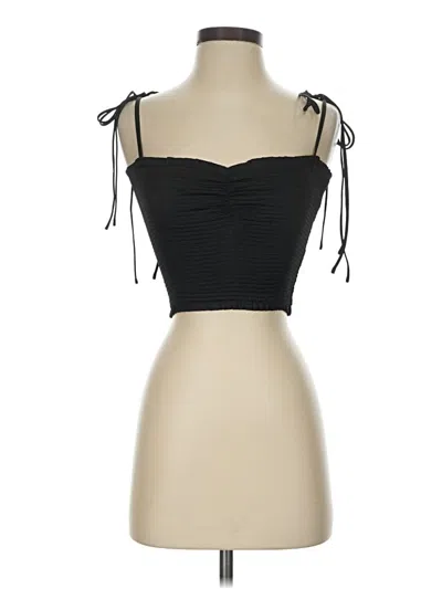 Pre-owned Reset Sleeveless Blouse In Black